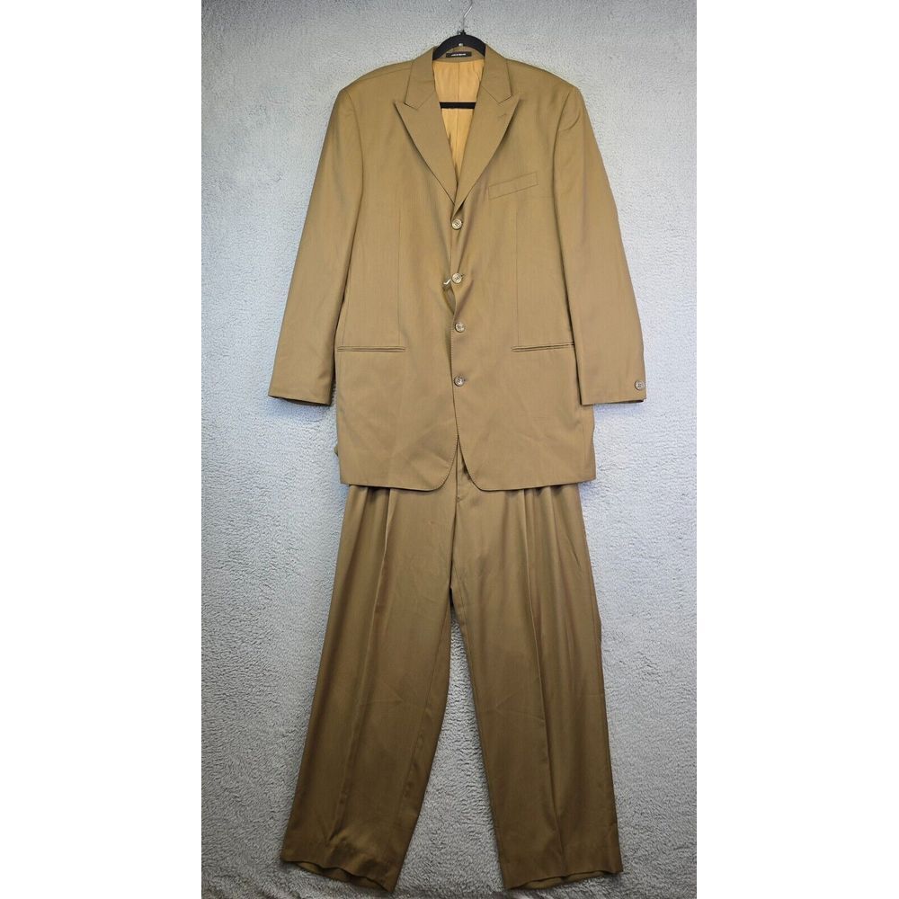 Fubu Suit Mens 44L Jacket 35L Boxy 90s Basketball Players Baggy Big Tall Plaid‎